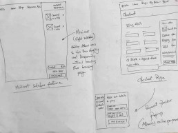 Sketch of checkout process