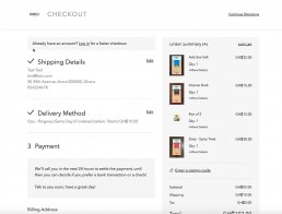 Screenshot of the product - 'create your own box' before redesign